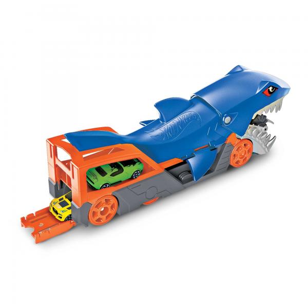 Hot Wheels - Trasportatore Shark - Pista / Macchinina - 4 anni - Blu - HotWheels City