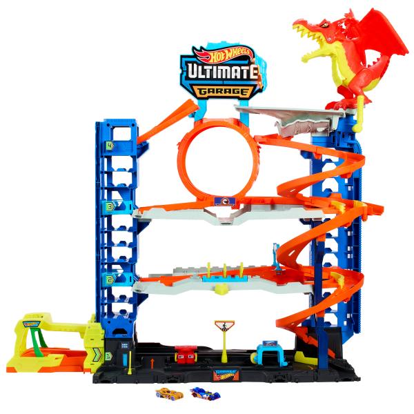 SUPER GARAGE DRAGON - HOT WHEELS - HKX48 - VEICOLI HOT WHEELS