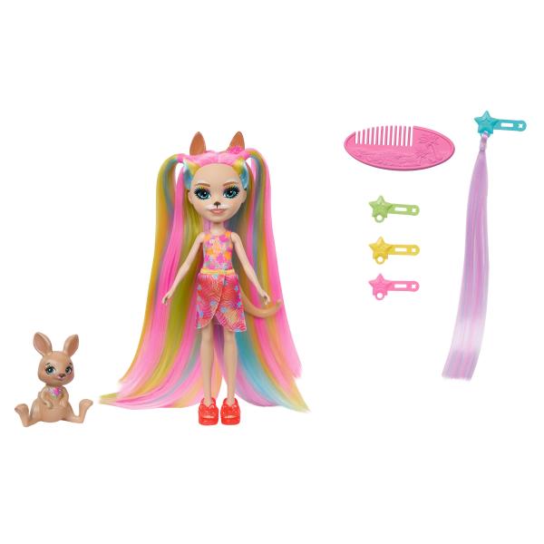 Enchantimals-Bambola Capelli-Bambola Animale e Figurina HTJ70