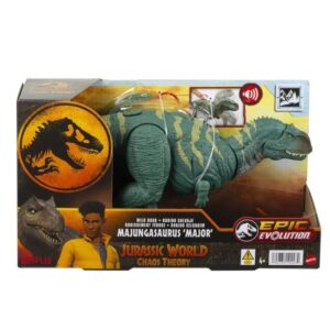 Jurassic World - Majungasaurus Fierce Roar - Figura d'azione HTK76