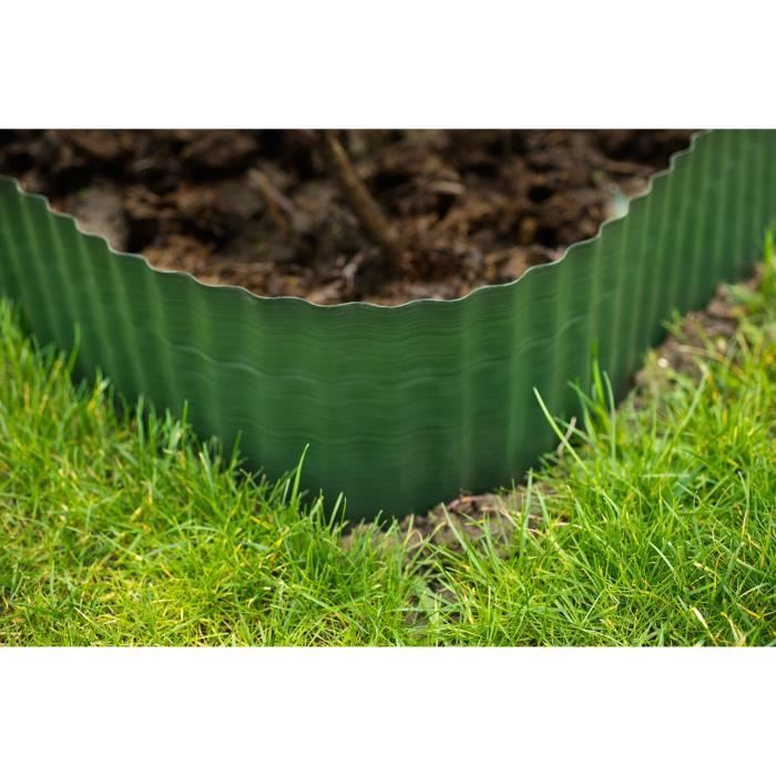 Border ha erba 0,2x9m PE verde