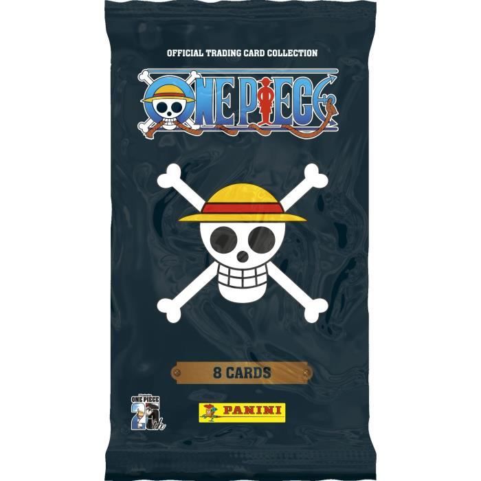 Box - PANINI - One Piece TC 25th Anniversary - 18 bustine - 144 carte