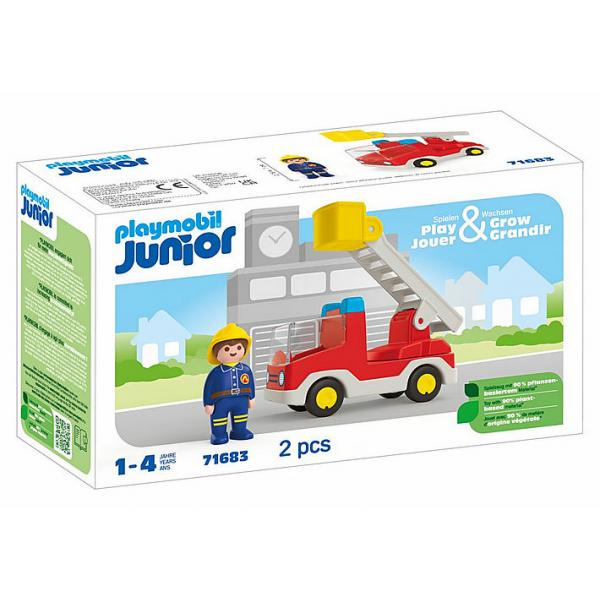 PLAYMOBIL JUNIOR - 71683 - Camion dei pompieri
