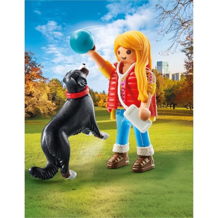 PLAYMOBIL 71738 Ragazza con cane da montagna