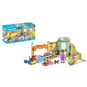 PLAYMOBIL 71743 Centro di cura: 8 cani e badante