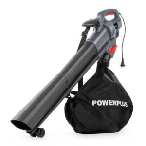 Soffiatore per foglie elettrico - POWERPLUS - POWEG9014 - 3300 W - 270 km/h - 40 L - Grigio