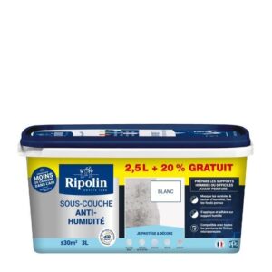 RIPOLIN Fondo Antiumidità per preparare le superfici bagnate prima della verniciatura -