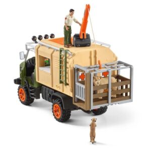 Schleich - Camion di salvataggio per animali di grandi dimensioni - 42475