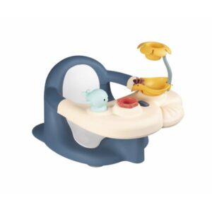 2 in 1 piccolo bagno smolito - tabella di attività regolabile - fissaggio mediante ventosa - adatto a superfici lisce - blu