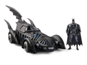 SPIN MASTER PACK BATMOBILE + BATMAN FOREVER FIGURE Collezione retrò DC