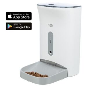 Distributore automatico di alimenti TRIXIE TX8 Smart 2.0 - 4,5 L - 24 × 38 × 19 cm - Bianco