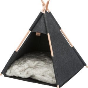 TRIXIE Teepee Shelter - Feltro - 55 × 65 × 55 cm - Antracite