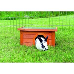 Habitat per piccoli animali - TRIXIE - Natura - Pino verniciato - Outdoor - Coniglio - Adulto - Roditore