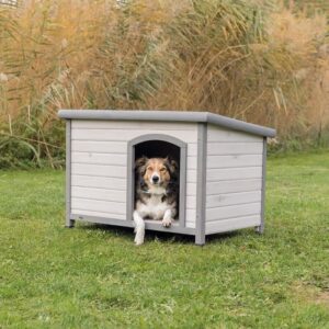 TRIXIE - Natura - Cuccia per cani Taglia M 104 × 72 × 68 cm. Tetto piano classico