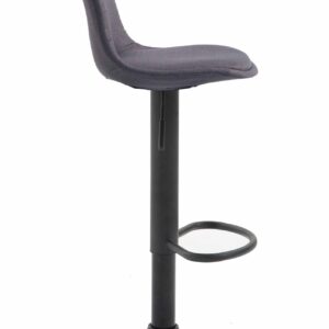 Barhocker Kiel Stoff schwarz