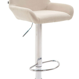 Barhocker Braga Stoff chrom