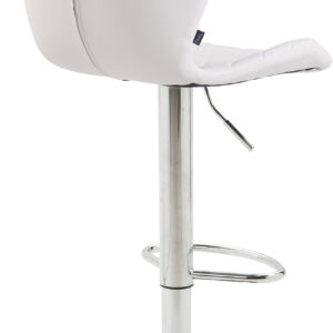 Barhocker Cork Kunstleder chrom