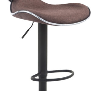 Barhocker Las Vegas V2 Stoff  schwarz