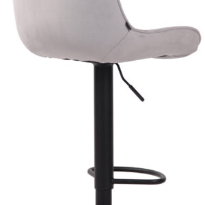 Barhocker Lentini Samt schwarz