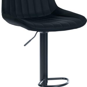Barhocker Toni Kunstleder schwarz