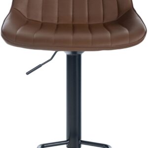 Barhocker Toni Kunstleder schwarz