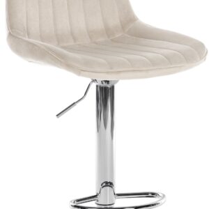 Barhocker Toni Samt chrom