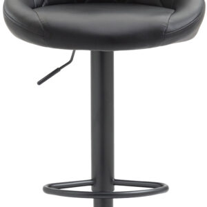 Barhocker Lazio Kunstleder schwarz
