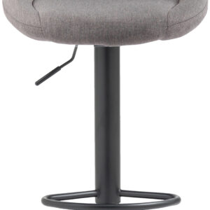 Barhocker Lazio Stoff schwarz