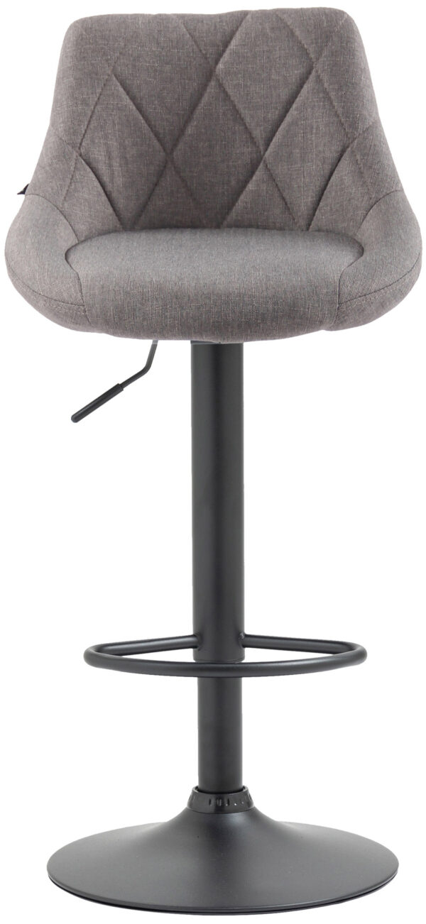 Barhocker Lazio Stoff schwarz