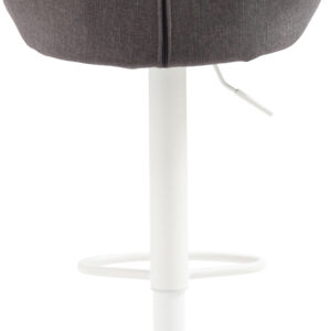 Barhocker Lazio Stoff weiß