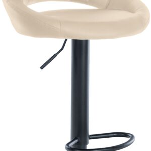 Barhocker Milet Kunstleder schwarz
