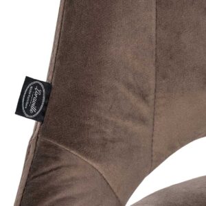 Barhocker Milet Samt chrom
