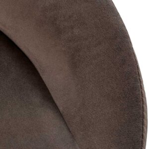 Barhocker Milet Samt schwarz
