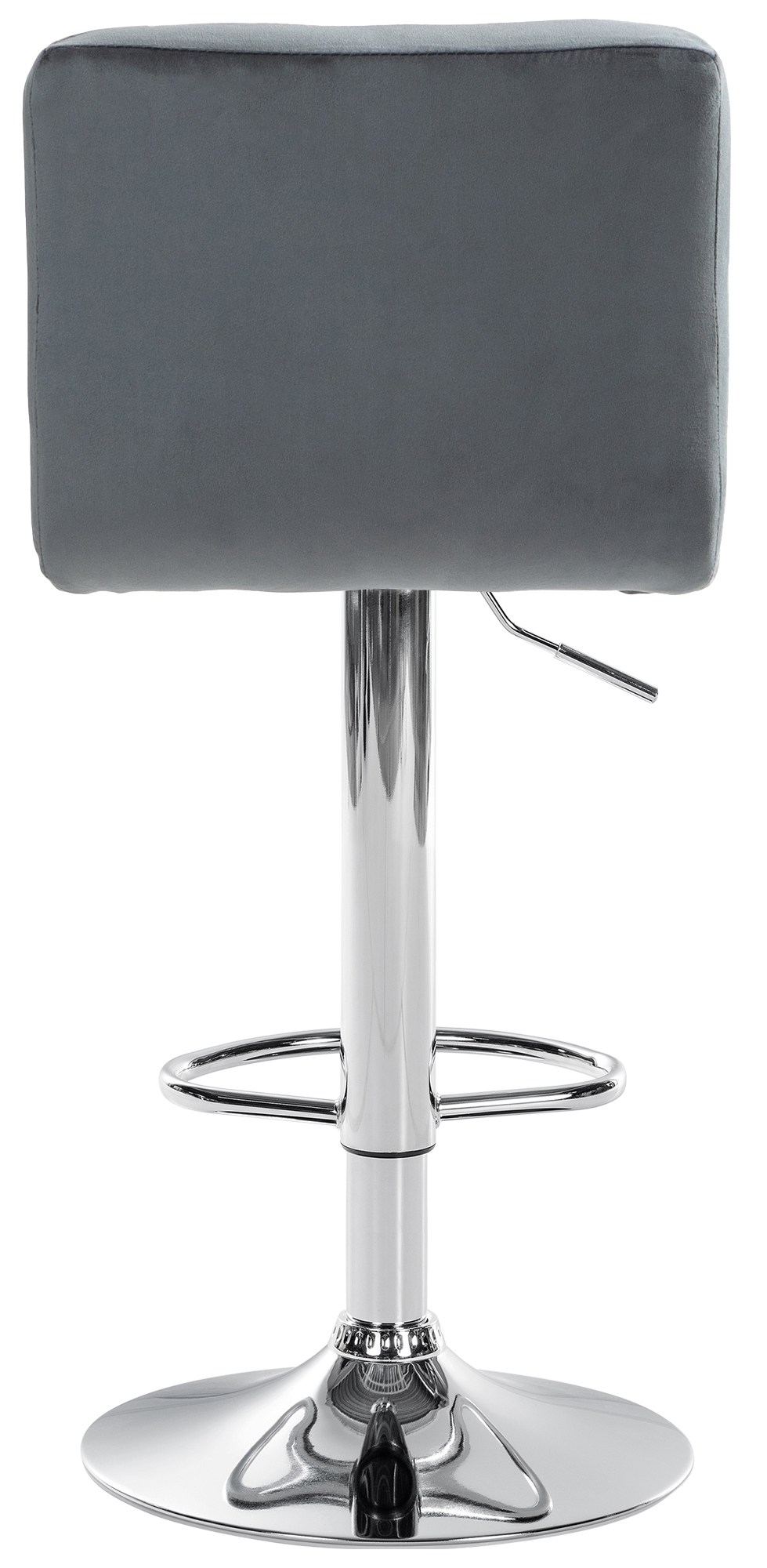 Barhocker Peru Samt chrom