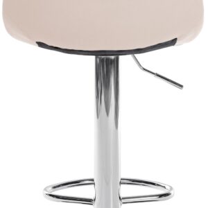 Barhocker Jerry Samt chrom