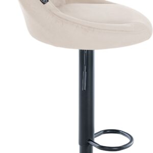 Barhocker Lazio Samt schwarz