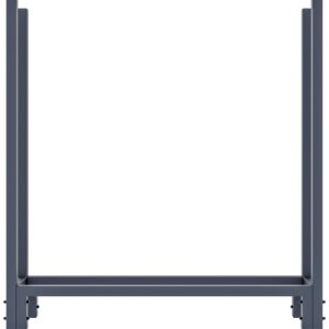 Kaminholzständer + Abdeckplane Martin 25x110x115 cm
