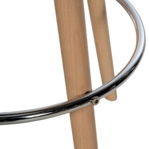 Barhocker Corbin Kunstleder Rund natura