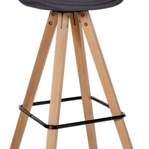 Barhocker Corbin Stoff Square natura