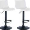 2er Set Barhocker Branford Kunststoff