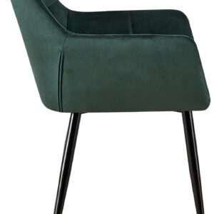 2er Set Esszimmerstuhl Emia Samt