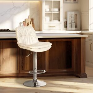 Barhocker Laurel Kunstleder chrom