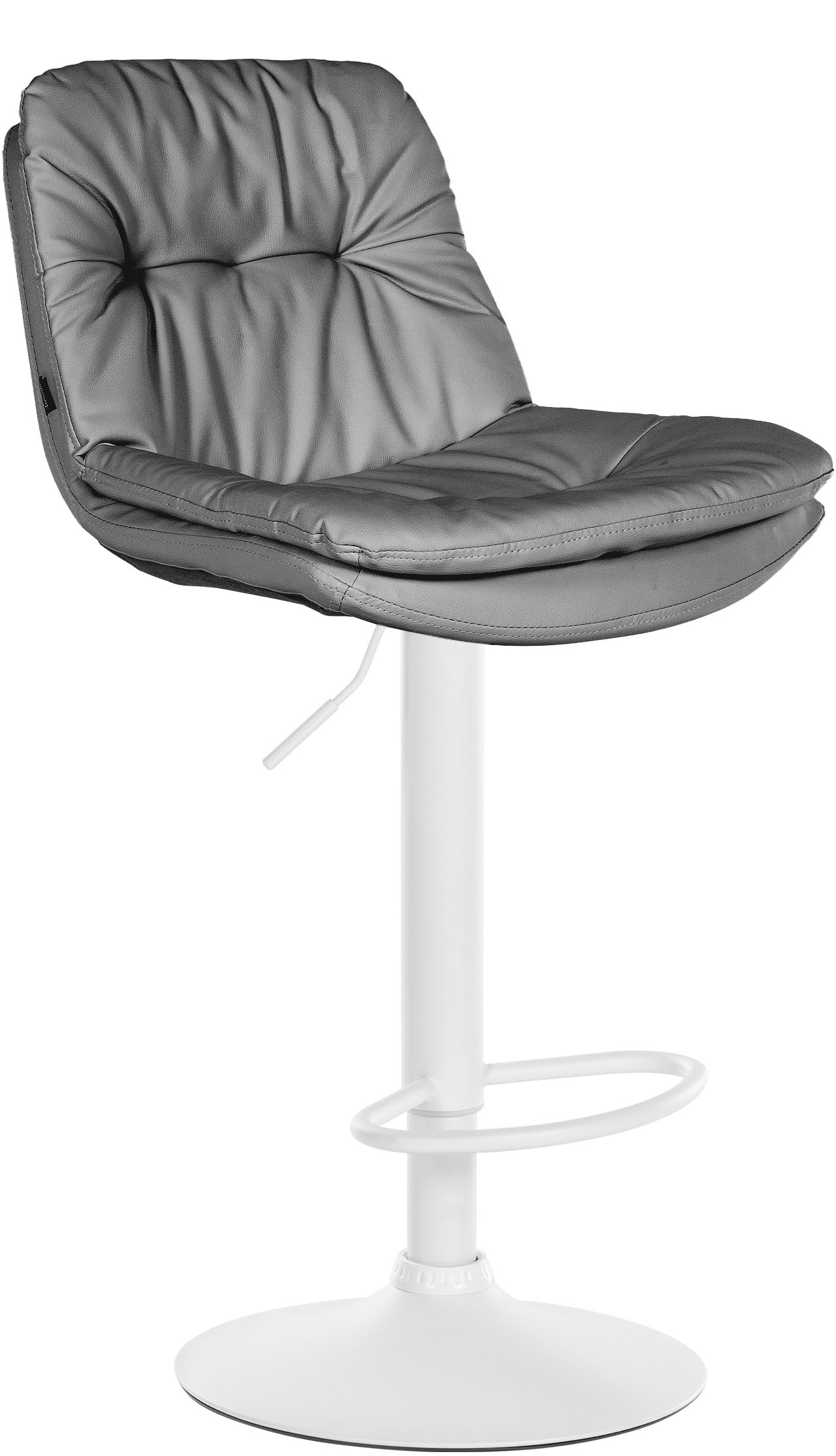 Barhocker Laurel Kunstleder weiß