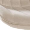 2er Set Barhocker Toni Samt chrom