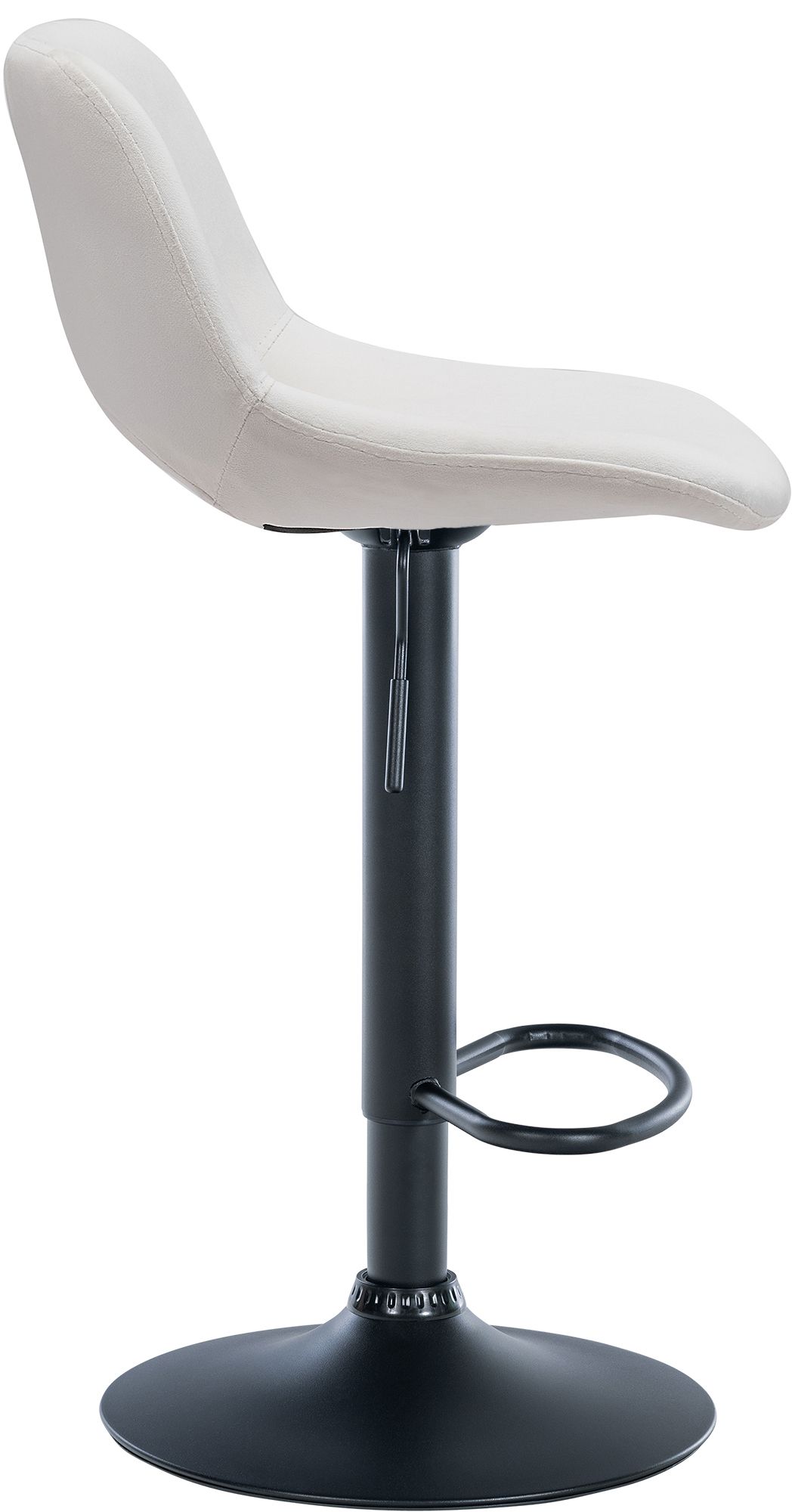 Barhocker Camden Samt schwarz