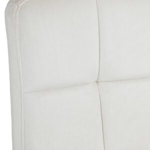 2er Set Barhocker Peru Samt weiß