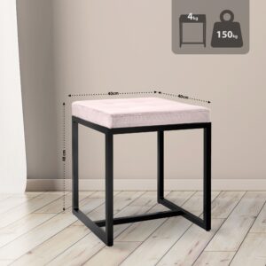 Sitzhocker Barci B Samt