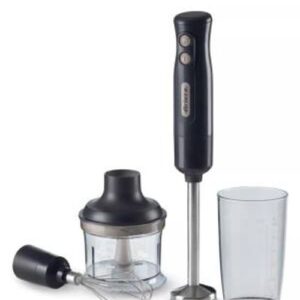 Frullatore ad Immersione Ariete 601 + Tritatutto Dark Grey 700w