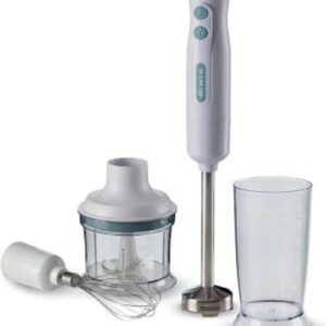 Frullatore ad Immersione Ariete 601 + Tritatutto Bianco Celete 700w