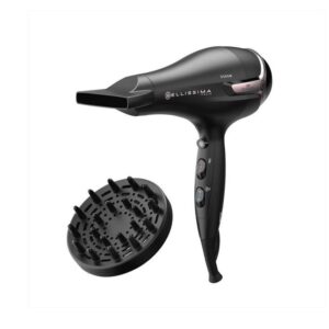 ASCIUGACAPELLI BELLISSIMA K9 2500 2300W - 3 TEMPERATURE 2 VELOCITA' - NERO/ROSA